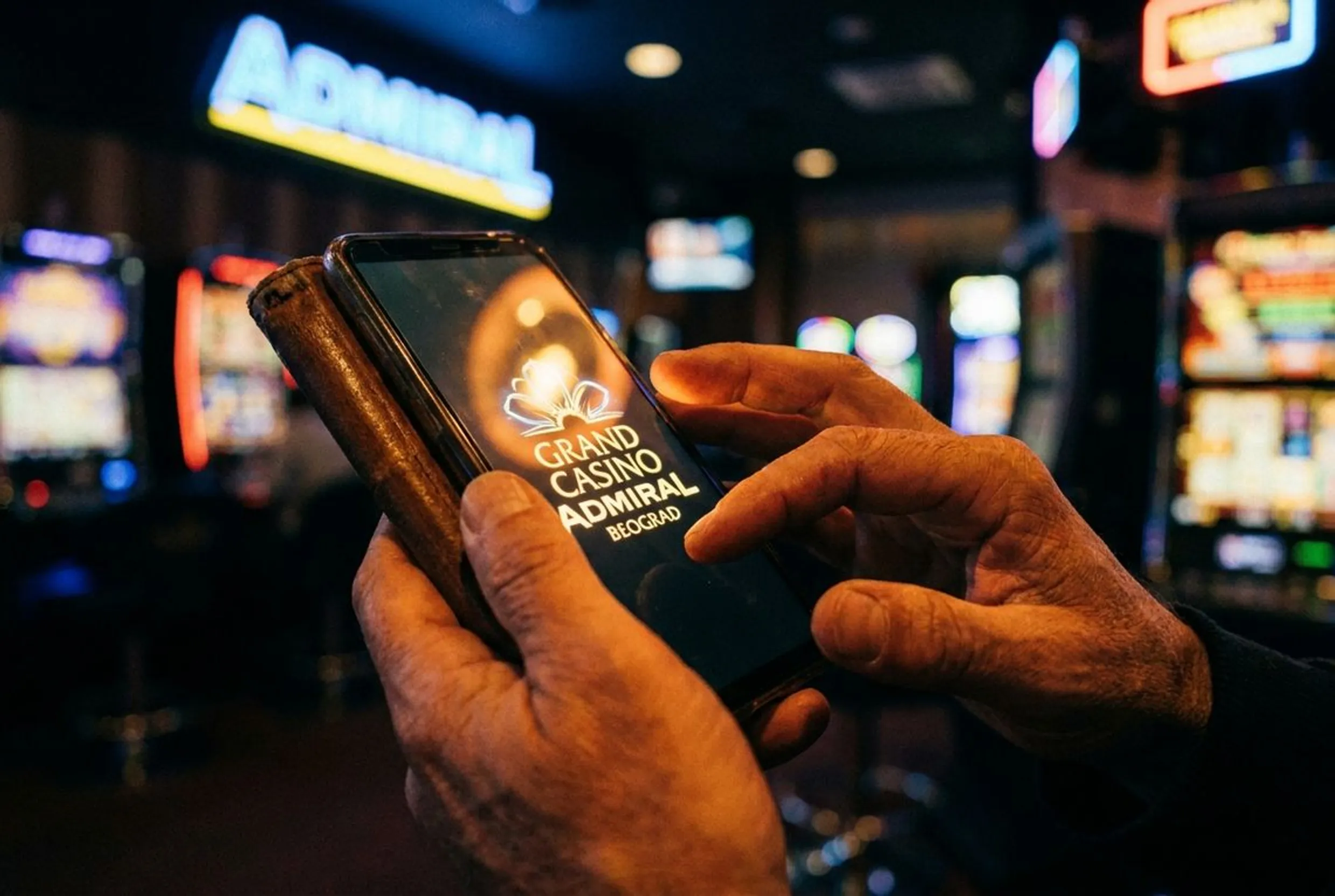 Mobilna aplikacija za brze transakcije — Grand Casino Admiral Beograd
