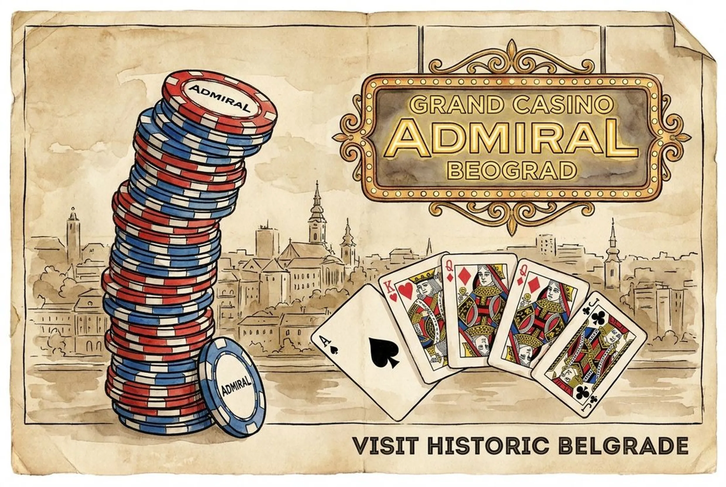 Poker igre i načini plaćanja — Grand Casino Admiral Beograd